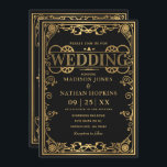 Elegante Viktorianische Steampunk-Hochzeitseinladu Einladung<br><div class="desc">Elegantes und modernes Hochzeitsdesign inspiriert durch Steampunk. Design ist keine echte Folie. Sie können dies durch einen Klick auf "PERSONALISIEREN" weiter anpassen. Matching Items in unserem Shop für ein komplettes Party Thema. Für weitere Fragen wenden Sie sich bitte an ThePaperieGarden@gmail.com</div>