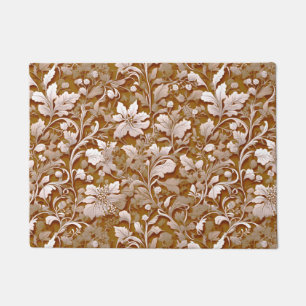 Elegante viktorianische Terracotta boho Fußmatte