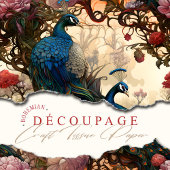 Elegante Viktorianische Vintage Boho-Friedensstift Seidenpapier