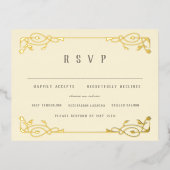 Elegante Villa dei Cedri Folie Einladungspostkarte (Vorderseite)