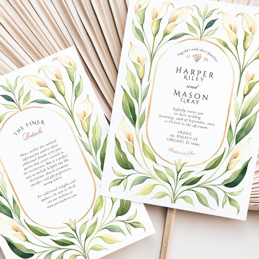 Elegante Villa Saroli Einladung