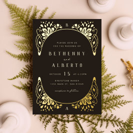 Elegante Villa Saroli Folieneinladung