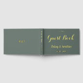 Elegante Vine Gästebuch (Voll)