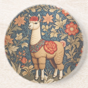 Elegante Vintag Alpaca William Morris Inspiriert Getränkeuntersetzer