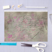 Elegante Vintag Collage Seidenpapier (Handwerk)