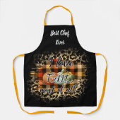 Elegante Vintag Fall Liebe Pumpkin Schürze (Vorderseite)