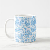Elegante Vintage Aquarelle Kaffeetasse (Links)