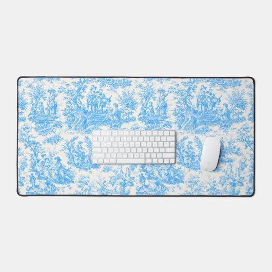 Elegante Vintage Aquarelle Schreibtischunterlage (Tastatur & Maus)