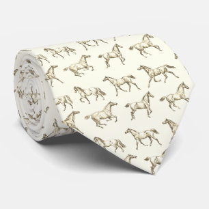 Elegante Vintage Beige Elfenbeinküste Krawatte