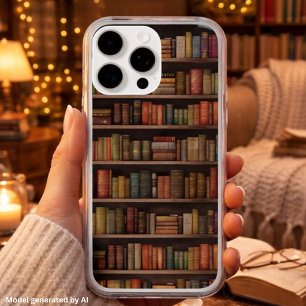 Elegante Vintage Bibliothek - Geschenk der Dunklen Case-Mate iPhone Hülle