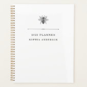 Elegante Vintage Biene Planer (Vorderseite)