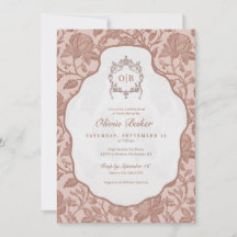 Elegante Vintage-Blumen-Brautparty
