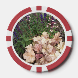 Elegante Vintage-Blumen-Garten-Pokerchips Pokerchips