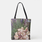 Elegante Vintage-Blumen-Gartentasche Tasche (Rückseite)