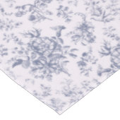 Elegante Vintage Blumen Tischdecke (Schrägansicht)
