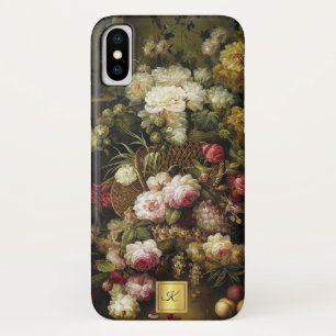 Elegante Vintage-Blumen viktorianisch personalisie Case-Mate iPhone Hülle