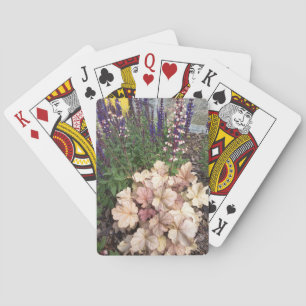 Elegante Vintage-Blumengarten-Spielkarten Spielkarten