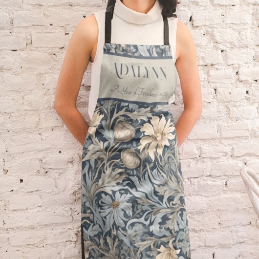 Elegante Vintage Blumengeschenke für die Mama Schürze