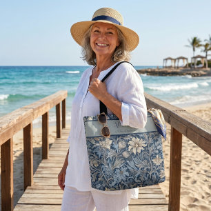 Elegante Vintage Blumengeschenke für die Mama Tasche