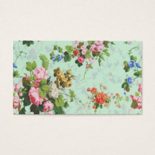 Elegante Vintage BlumenRosen-Muster-Schablone