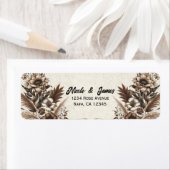 Elegante Vintage Bohemische Blumenhochzeit (Insitu)