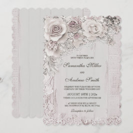 Elegante Vintage Boho Hochzeiten Vorlagen
