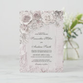 Elegante Vintage Boho Hochzeiten Vorlagen (Stehend Vorderseite)