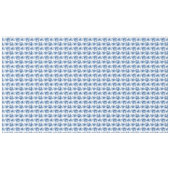 Elegante Vintage China Blaue Rose Tischdecke (Vorderseite (Horizontal))