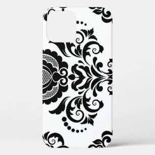 Elegante Vintage-Damask nahtlose Textur Case-Mate iPhone Hülle