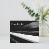 Elegante Vintage Einladung (Stehend Vorderseite)