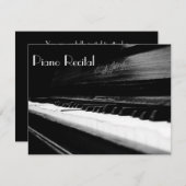 Elegante Vintage Einladung (Vorne/Hinten)