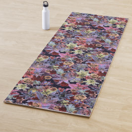 Elegante Vintage Flora Yogamatte