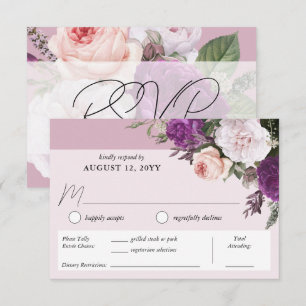 Elegante Vintage Florenz RSVP Karte
