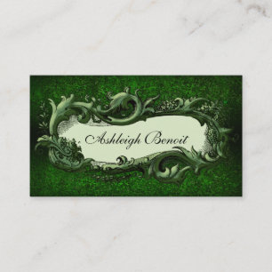 Elegante Vintage Frame Beruflich Business Card Visitenkarte