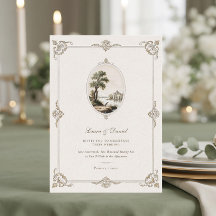 Elegante Vintage-Französische-Château-Hochzeitsein
