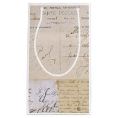 Elegante Vintage französische Kleine Geschenktüte (Vorderseite)