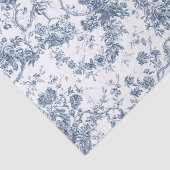 Elegante Vintage französische Stickereitoilette Seidenpapier (Ausschnitt)