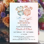 Elegante, Vintage Genderdarstellung Einladung