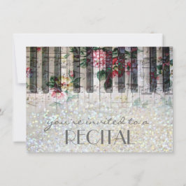 elegante Vintage Giralmusik Einladung