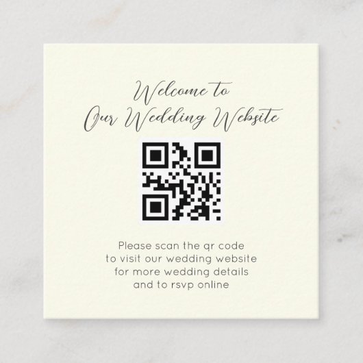 Elegante Vintage Hochzeit Begleitkarte (Vorderseite)