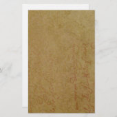 Elegante Vintage Hochzeit Briefpapier (Vorne/Hinten)