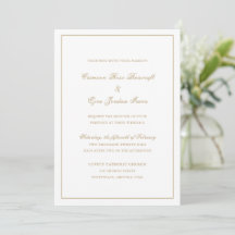 Elegante Vintage-Hochzeit in Gold