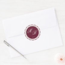 Elegante Vintage-Hochzeit mit Burgund und Elfenbei