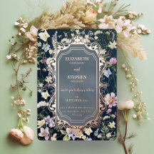 Elegante Vintage-Hochzeit mit staubblauen Blumen