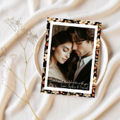 Elegante Vintage Hochzeitsfeier Einladung