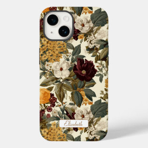 Elegante Vintage-Hortensienblumen Case-Mate iPhone 14 Hülle