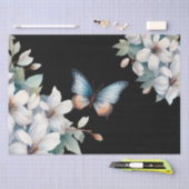 Elegante Vintage Inspirierte Blumenmotive Seidenpapier (Handwerk)