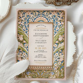 Elegante Vintage Jugendstil Einladung