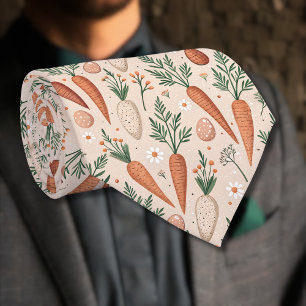 Elegante Vintage-Karotten mit Blüten und kleinen E Krawatte