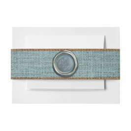 Elegante Vintage Klasseninitialen zeigen Grüne Hoc Einladungsbanderole